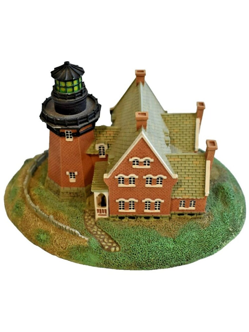 Block Island Southeast Lighthouse Historic American Lighthouses The Danbury Mint